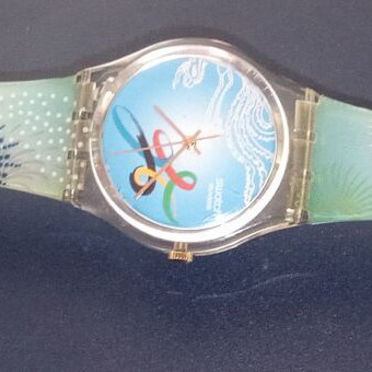 Swatch Πεκίνο 2008 Ολυμπιακοί Αγώνες ρολόι μεταχειρισμένο