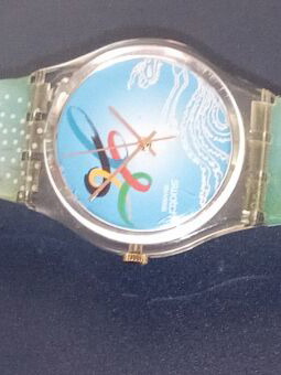 Swatch Πεκίνο 2008 Ολυμπιακοί Αγώνες ρολόι μεταχειρισμένο