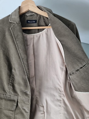 Massimo Dutti velvet corduroy jacket