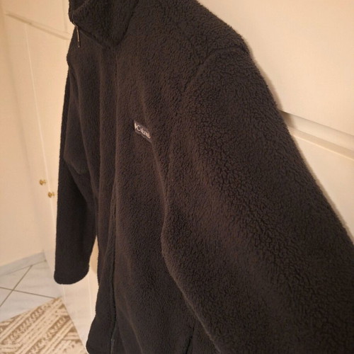 Columbia men's fleece used, black, size L