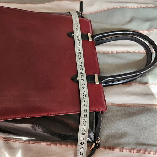 Moretti Milano leather handmade handbag like new