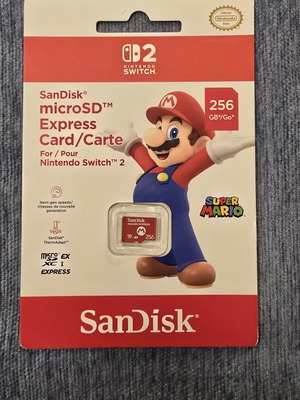 MicroSD Express 256GB σφραγισμένη για Nintendo Switch 2