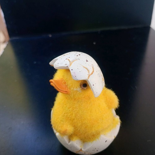 Ceramic table decoration used with missing eye