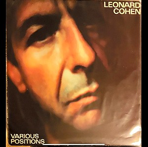 Leonard Cohen  Various Positions (LP). 1984. VG+ / VG+