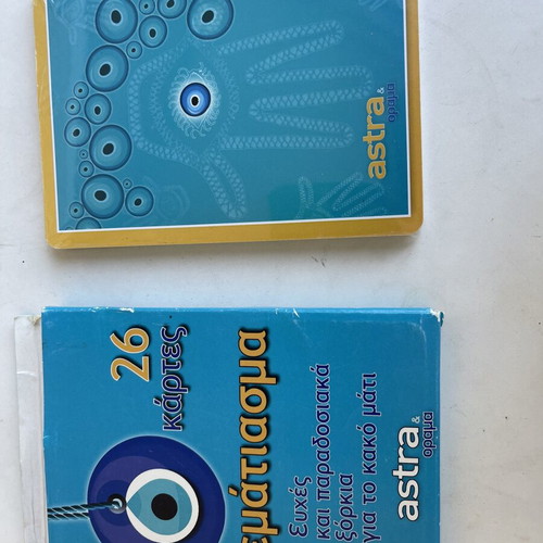 Xematiasma card set new, 26 cards with traditional blessings