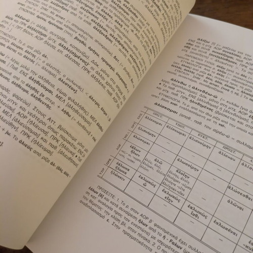 Ancient Greek Verb Dictionary like new