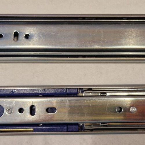 D-FLEX 50cm Soft Close Telescopic Drawer Slides new