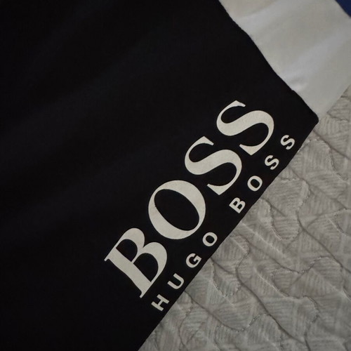 Hugo Boss sweatpants like new, size Small, unisex, black and blue