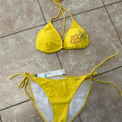 Swimsuit new yellow, unworn with tag, size S