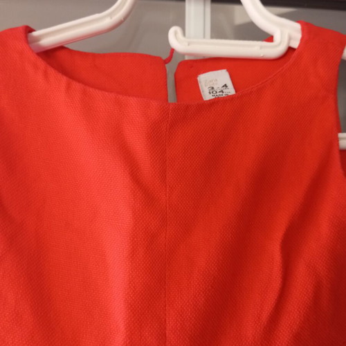 Dress for girl 3-4 years, thick fabric