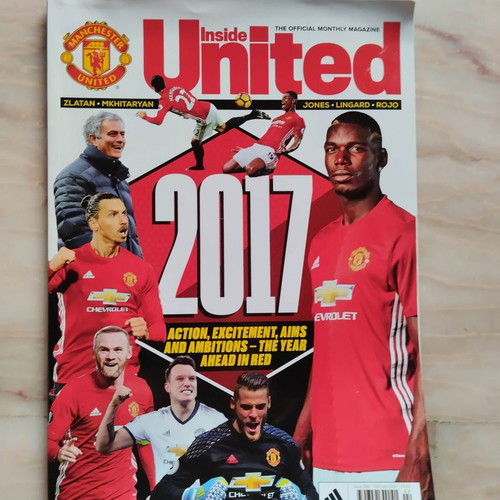 Inside United Manchester United magazine February 2017 new