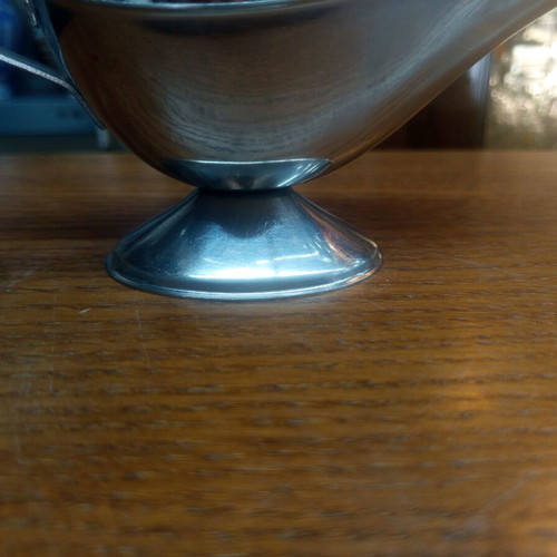 Inox sauce boat like new for dip or sauce