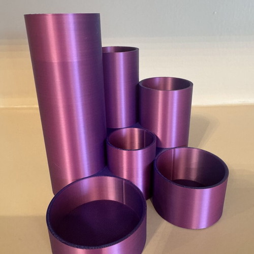 Pen holder with chameleon color effect, new, 3D printed