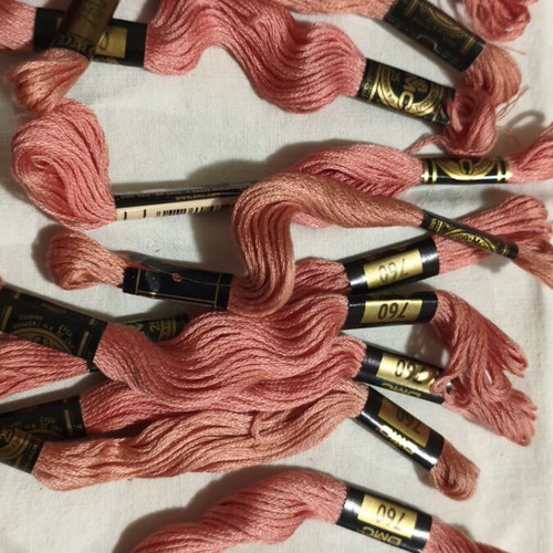 DMC embroidery floss pack of 14 no 760 new