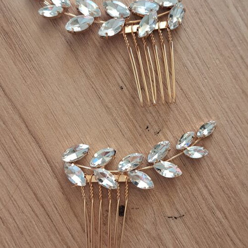 Bridal hair accessories new, set of 18 with free headband