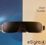 Esight 4 low vision aid used