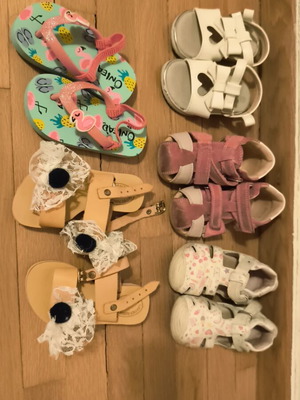 Girls' shoes size 20 used