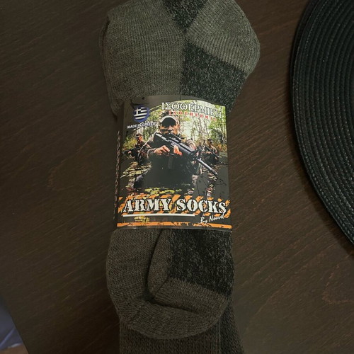 A-Style high thermal socks new, green