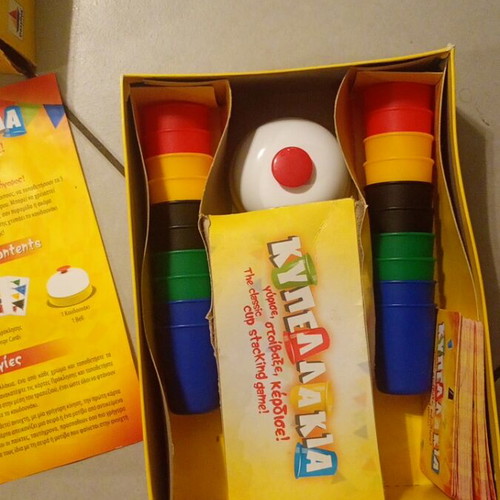 Cup Stacking Game Kypellakia by Desyllas Games like new
