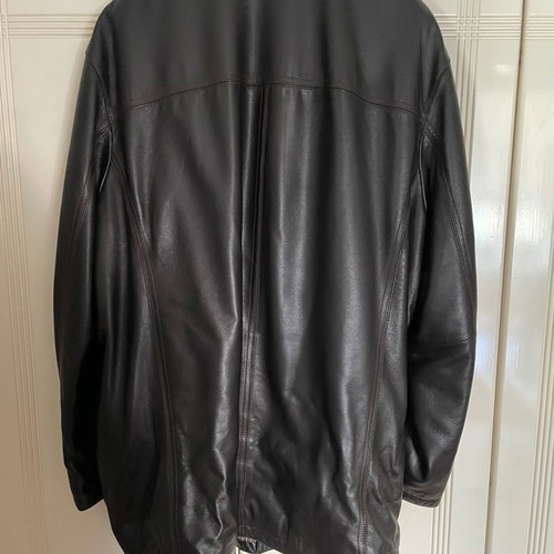 Leatherman men's leather jacket XL new, black