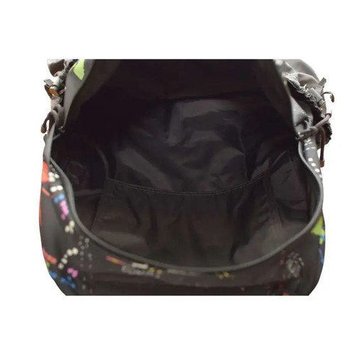 Valentino Garavani backpack used, Game print black multicolor