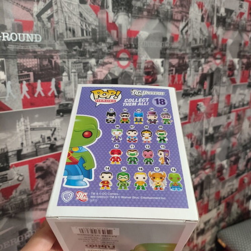 Funko Pop Martian Manhunter 18 SDCC 480 pcs like new