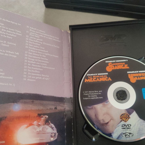 Clockwork Orange DVD German edition like new