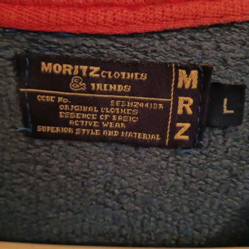 Moritz men's sweatshirt used blue large