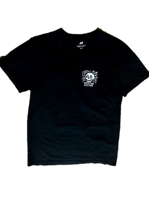 Spotter Dotter Limited μαύρο T-Shirt H&M μέγεθος M