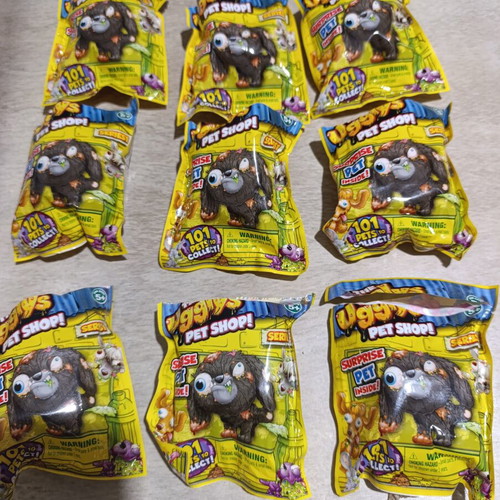Ugly Pet Shop figures new set of 9 miniatures