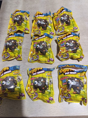 Ugly Pet Shop figures new set of 9 miniatures