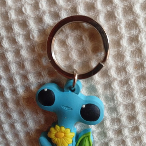 Fluvi silicone keychain, vintage memorabilia