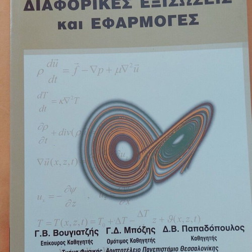 Differential equations and applications like new