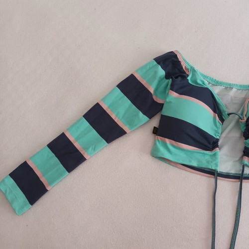 Long-sleeve Bustier by Lydia Creations like new, multicolor, size S