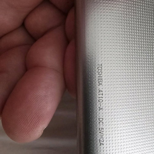 Toshiba tablet used, single device for light use