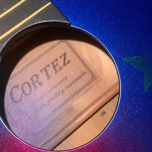 Cortez Classical Guitar 4/4 Custom Galaxy Like New