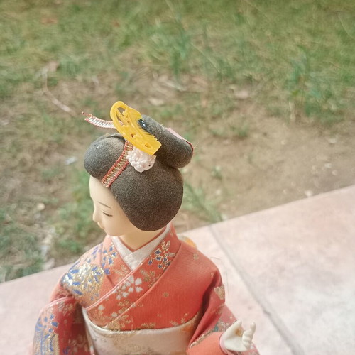 Traditional Japanese Geisha doll used