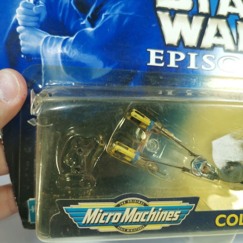 Star Wars Episode Micro Machines Collection used, 1999 set Hasbro Galoob