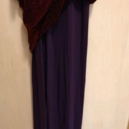 Fueguina evening dress like new, midi glitter embellished