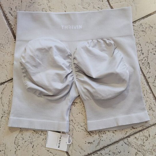 Thrivin Women's Sports Shorts Large, New, Grey