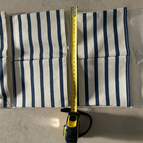 Hanging Storage Organizer with 6 Pockets, New Linen-Cotton Fabric