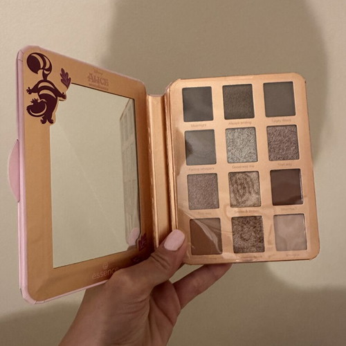 Essence Alice in Wonderland makeup set with eyeshadow palette, liquid blush and long-lasting lipstick