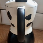 Bialetti Mukka Express espresso coffee maker, 2 cups, cow pattern