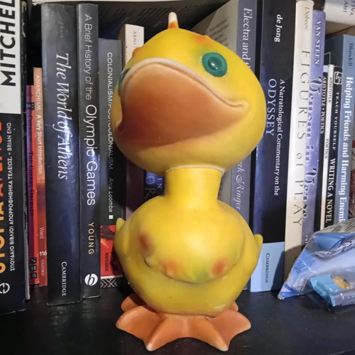 Russian plastic squeeze toy with vivid colors