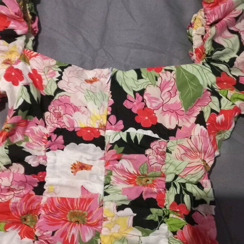 Zara Mini Floral Dress Like New, Off Shoulders, Size S