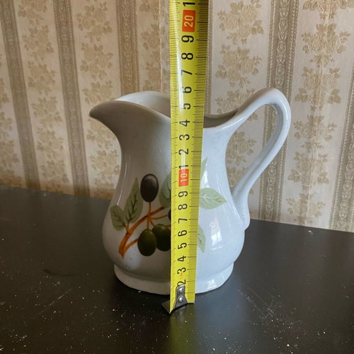 Pitcher used with designs