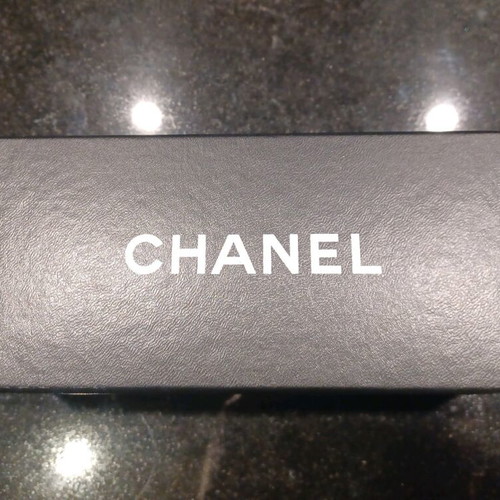Chanel eyeglass frame new, tortoise imitation design