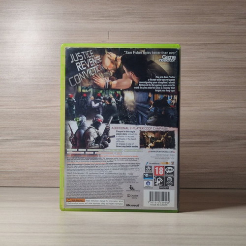 Splinter Cell Conviction Xbox 360 used, complete English version