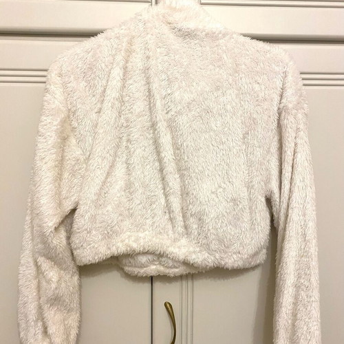 Shein Fur Short Fleece Size S like new, white
