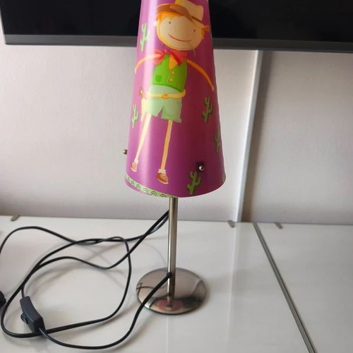 Children's lamp like new, without bulb